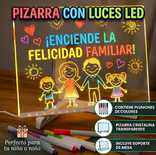 La Pizarra LED que despierta la creatividad de tus hijos